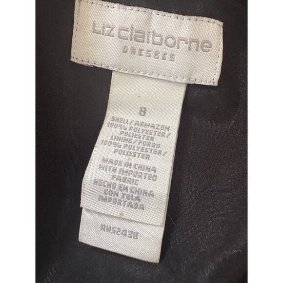 Vintage Halter Midi Slip Dress Chiffon 8 Blck Babydoll Whimsigoth Y2K Holiday - Picture 6 of 7